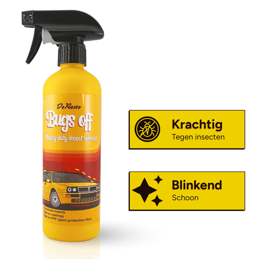 Bugs Off | Verwijdert insecten snel en eenvoudig.
