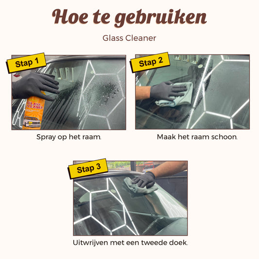 Glass Cleaner | Streeploos schoon & verwijderd insecten