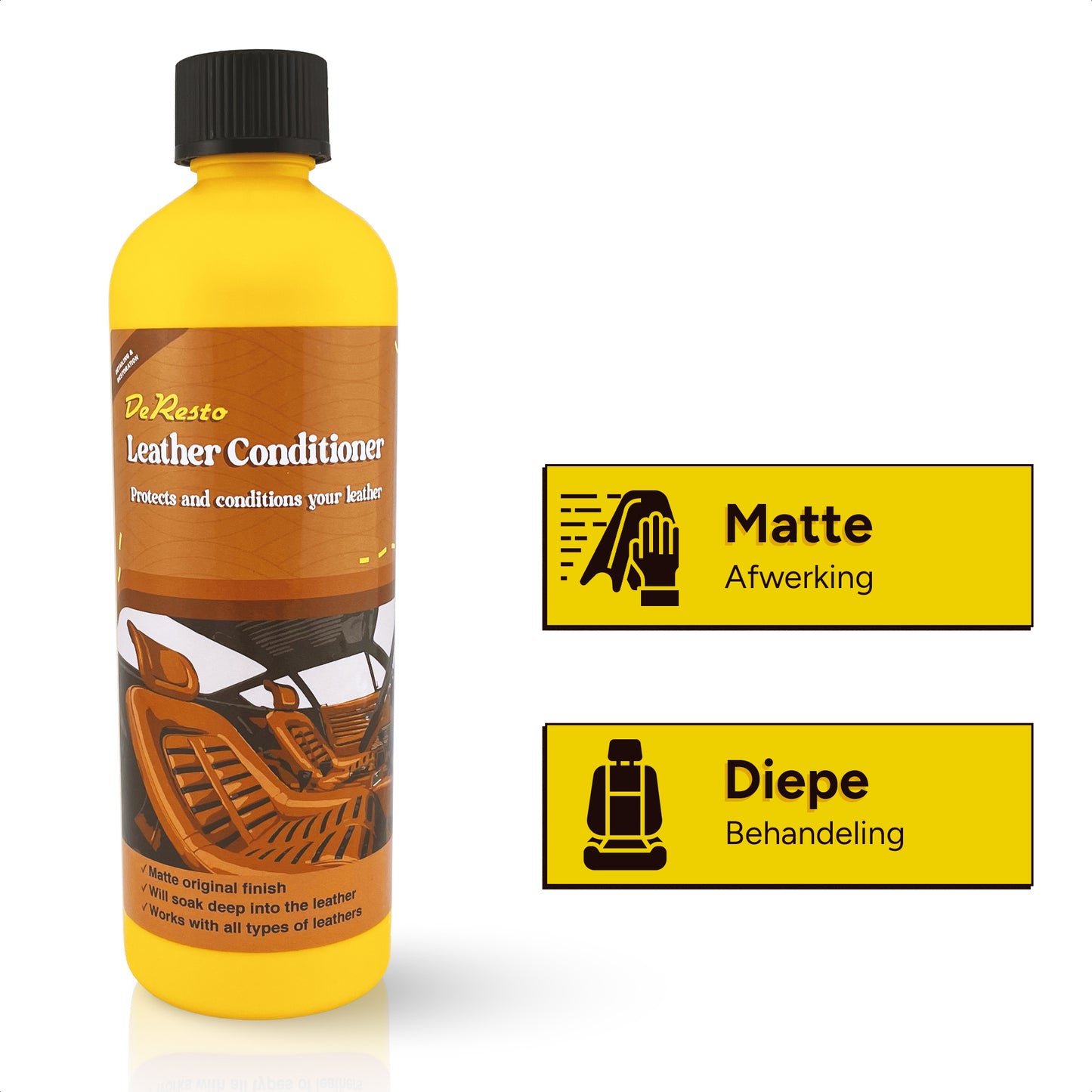 Leerconditioner | Diep doordringend | Niet glanzend
