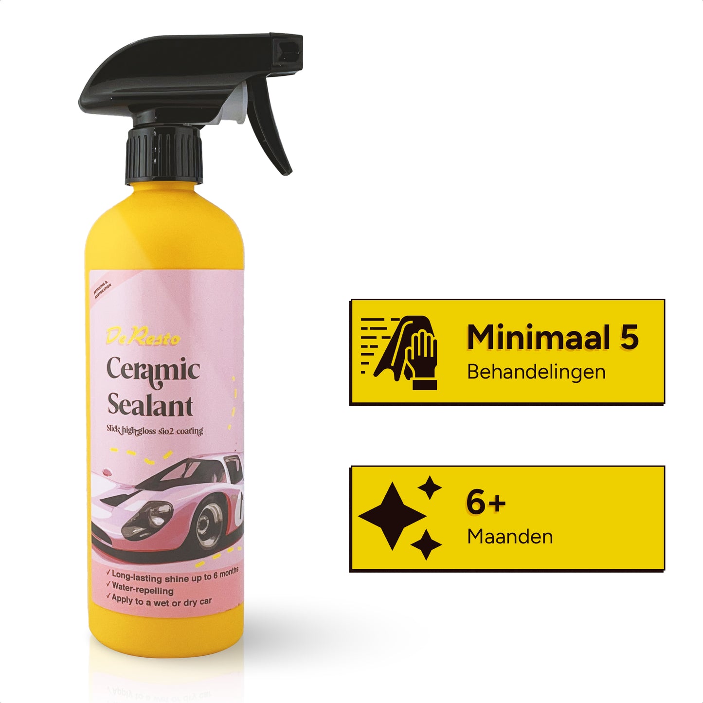 Lakcoating pro set | complete set voor keramische coating