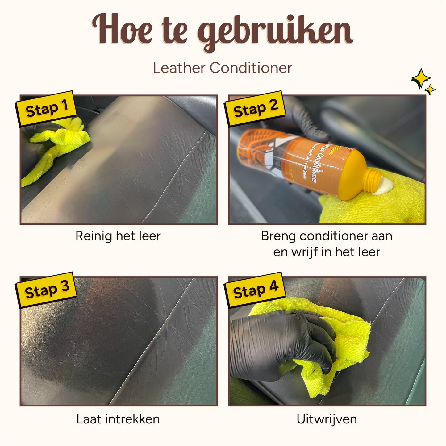 Leerconditioner | Diep doordringend | Niet glanzend