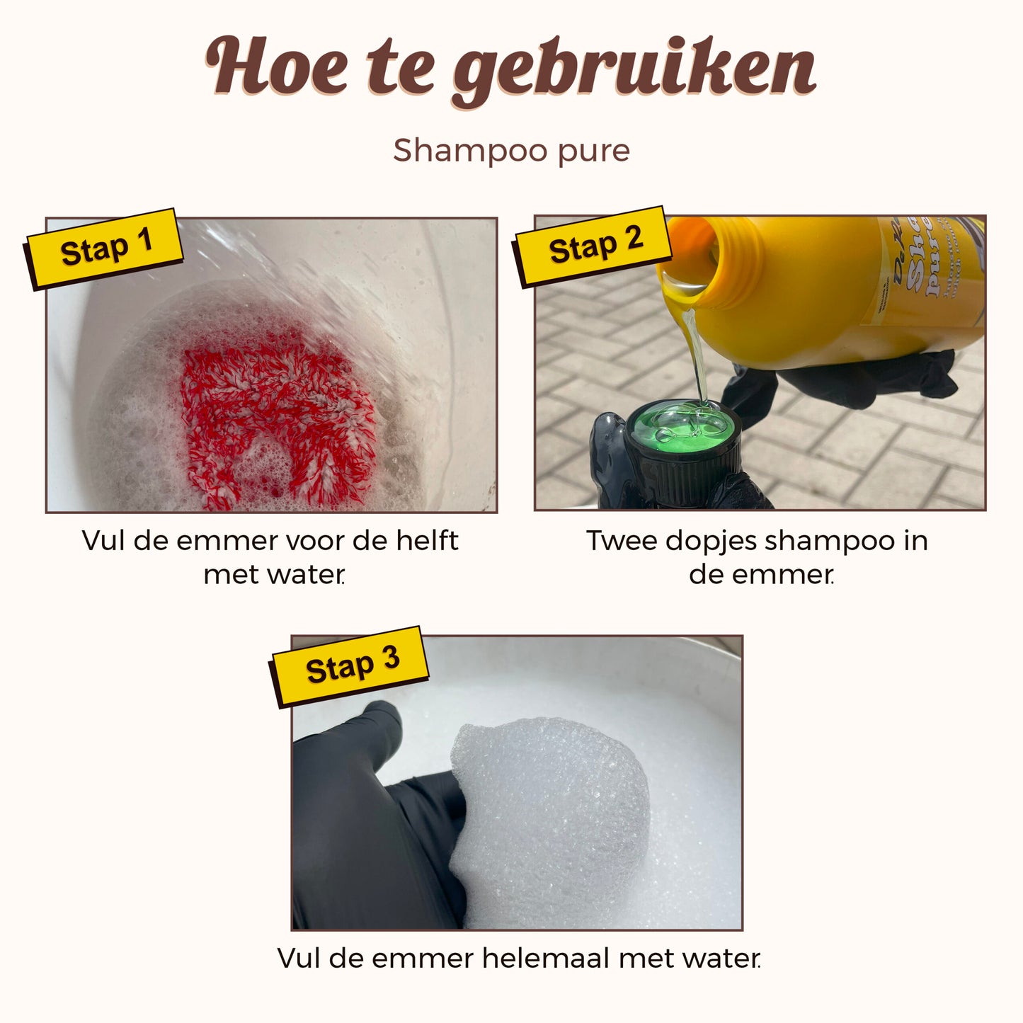 Shampoo Puur | Ph-neutraal | Geen wax of siliconen