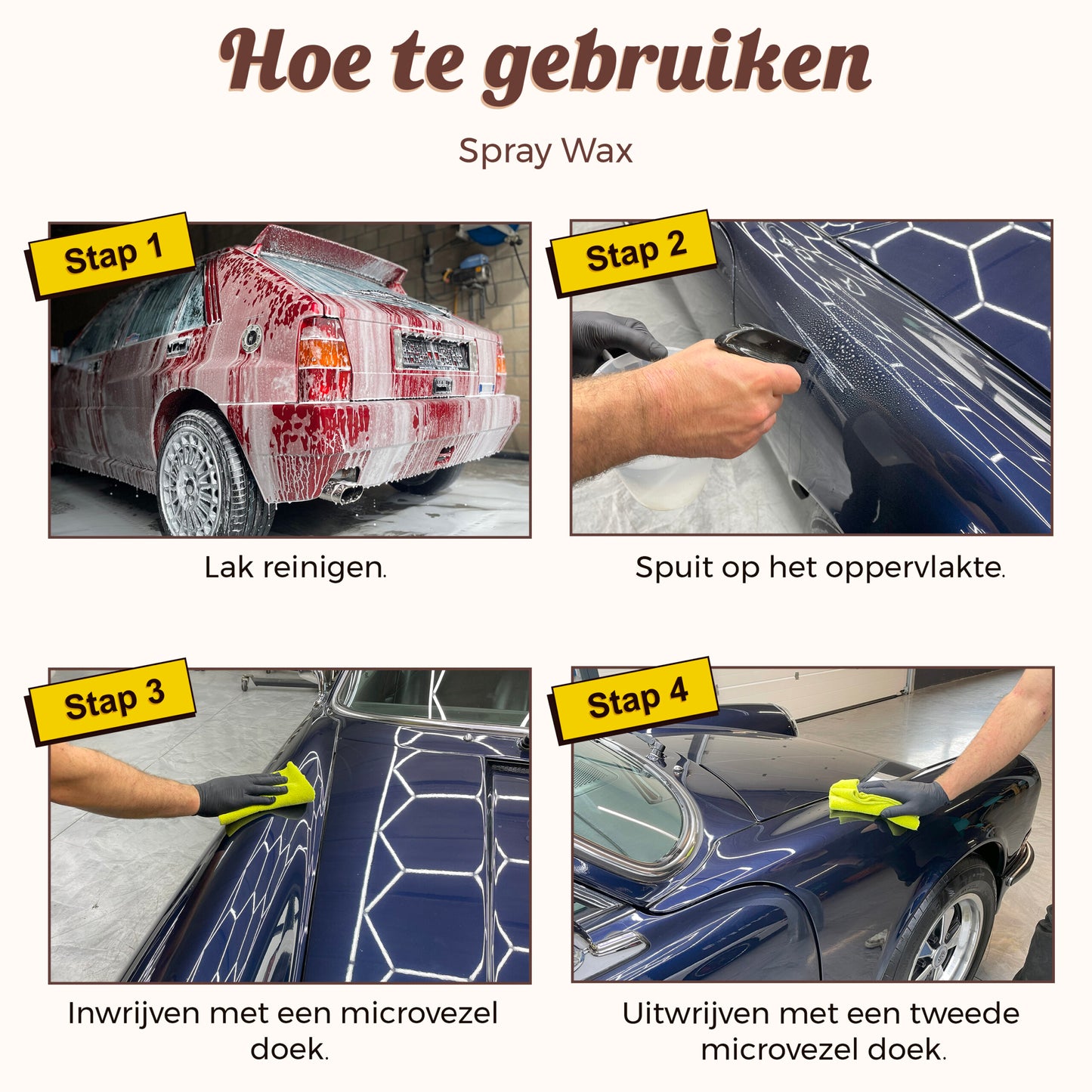 Spray Wax | Hoogglans & Quick detailer