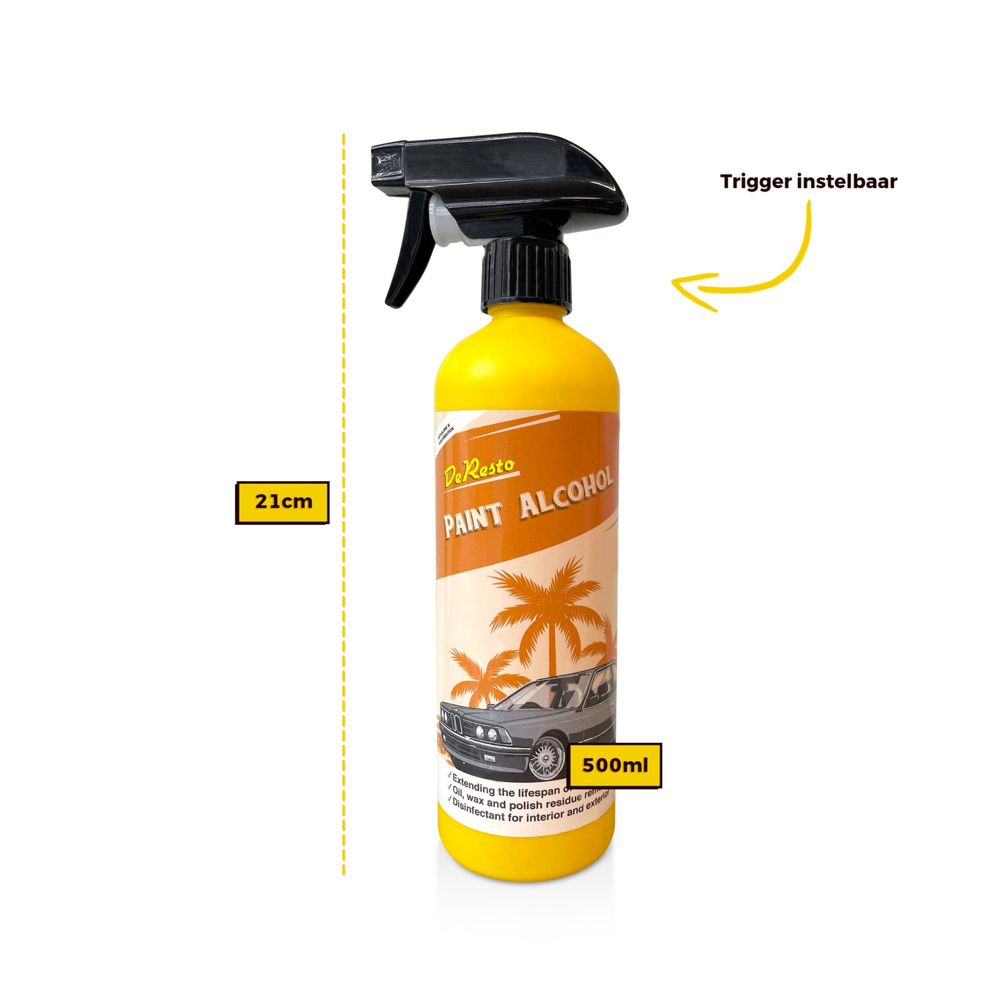 Lak Alcohol | Ontvetter en desinfectiemiddel 99% alcohol