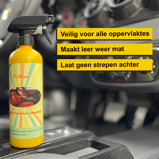 Lichte interieurreiniger | Onderhoudsreiniger & leer