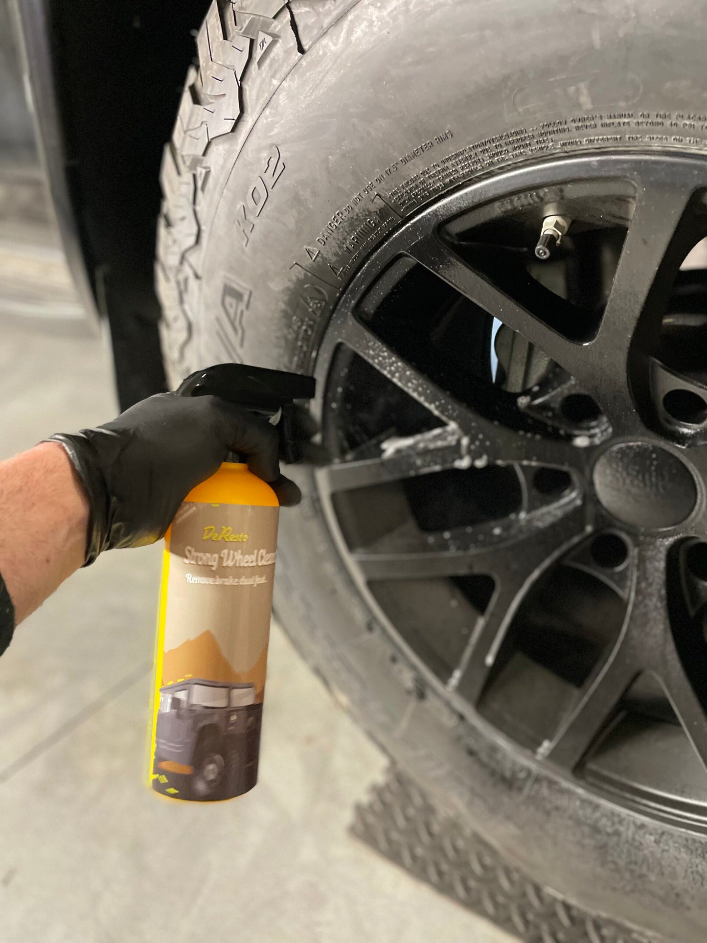 Strong Wheel Cleaner | Zuurvrije formule| Verwijderd remstof