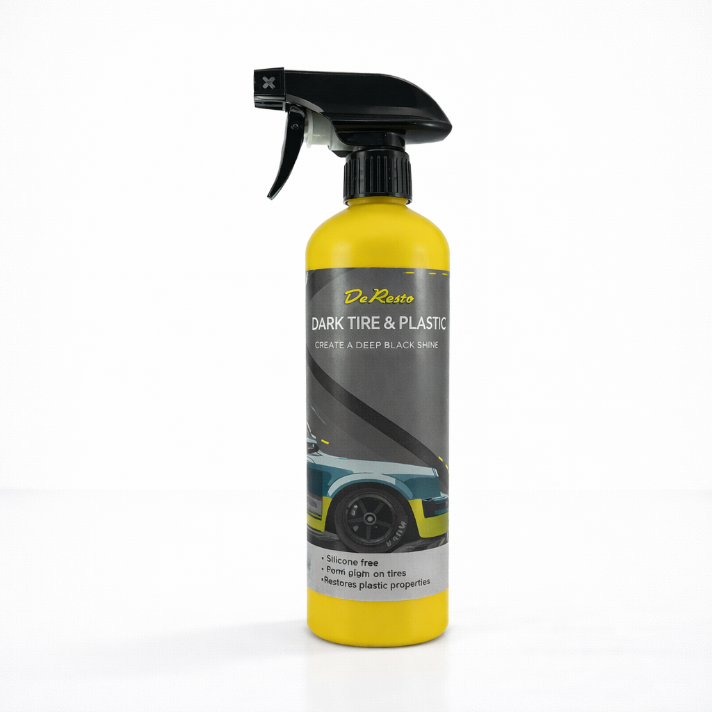 Dark Tire & Plastic | Siliconenvrij | Banden en kunststof glans