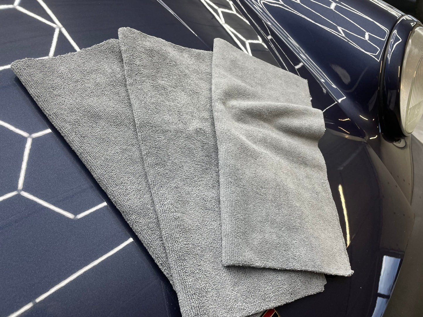 Premium detail doeken | Randloos | Velgen, motor, deurkanten | 3 stuks